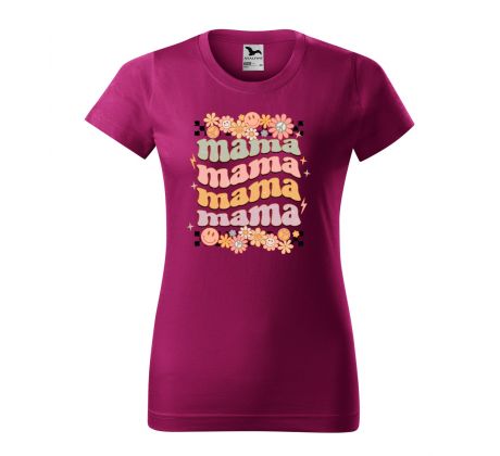 Tričko dámske MAMA MAMA - fuchsia