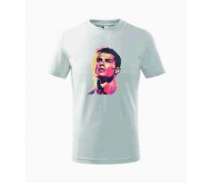 Tričko detské RONALDO 2 - biele
