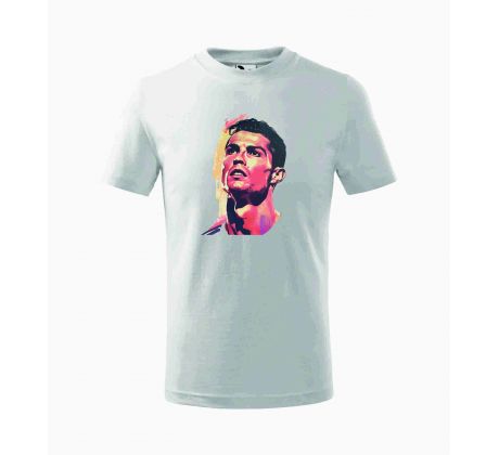 Tričko detské RONALDO 2 - biele