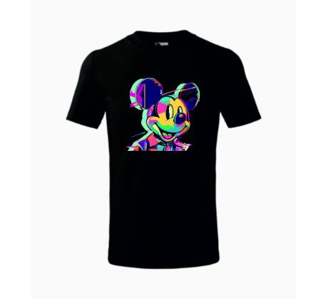 Tričko detské Mickey 2 - čierne