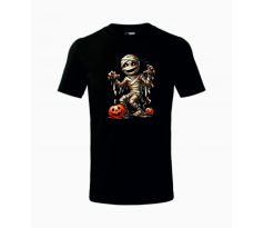 Tričko detské Halloween 5 - čierne