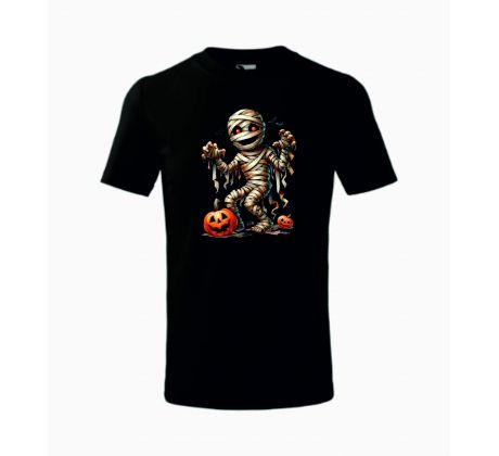 Tričko detské Halloween 5 - čierne