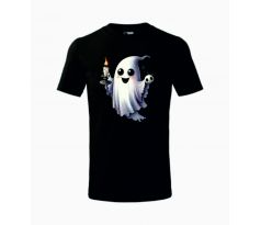 Tričko detské Halloween 10 - čierne