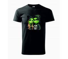 Tričko unisex GRINCH 3 - čierne