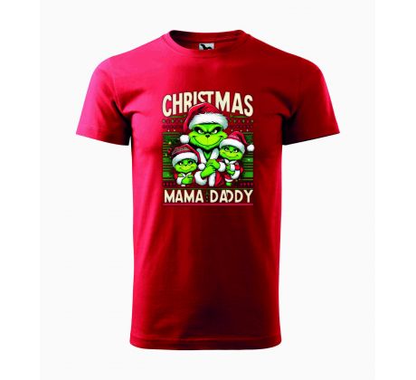 Tričko unisex GRINCH 4 - červené