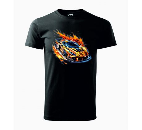 Tričko unisex MOTO 2 - čierne