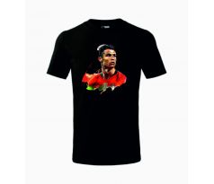 Tričko detské RONALDO 5 - čierne