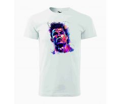 Tričko unisex RONALDO 4 - biele
