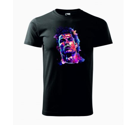Tričko unisex RONALDO 4 - čierne