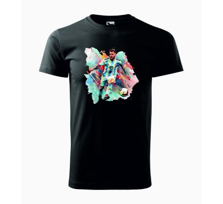 Tričko unisex MESSI 1 - čierne