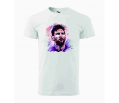 Tričko unisex MESSI 2 - biele