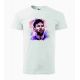 Tričko unisex MESSI 2 - biele