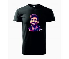 Tričko unisex MESSI 3 - čierne