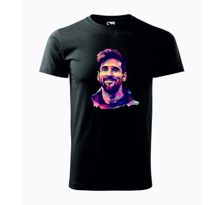 Tričko unisex MESSI 3 - čierne
