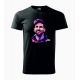 Tričko unisex MESSI 3 - čierne