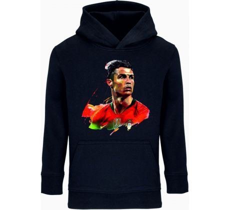 Mikina RONALDO 5 - čierna