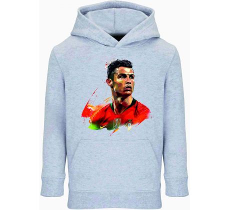 Mikina RONALDO 5 - sivá