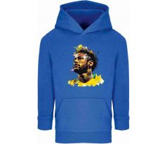 Mikina NEYMAR 1 - kráľovská modrá