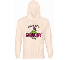 Mikina GRINCH 2 - pastelová ružová