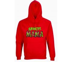 Mikina GRINCH mama - červená