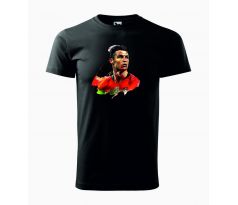 Tričko unisex RONALDO 5 - čierne