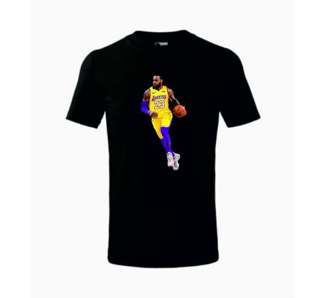 Tričko detské LeBron 2 - čierne